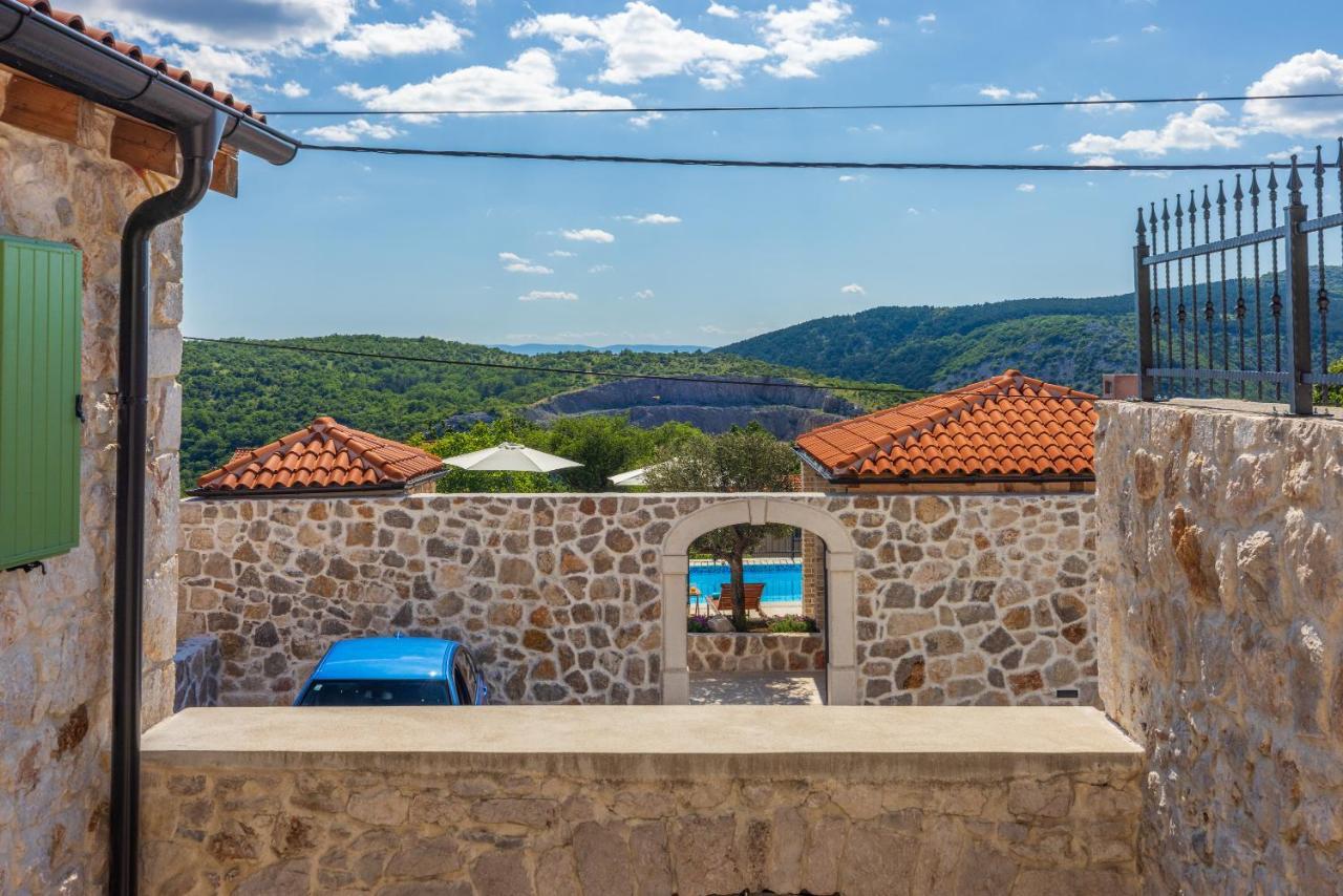 Stone Villa Mavric Grižane Esterno foto