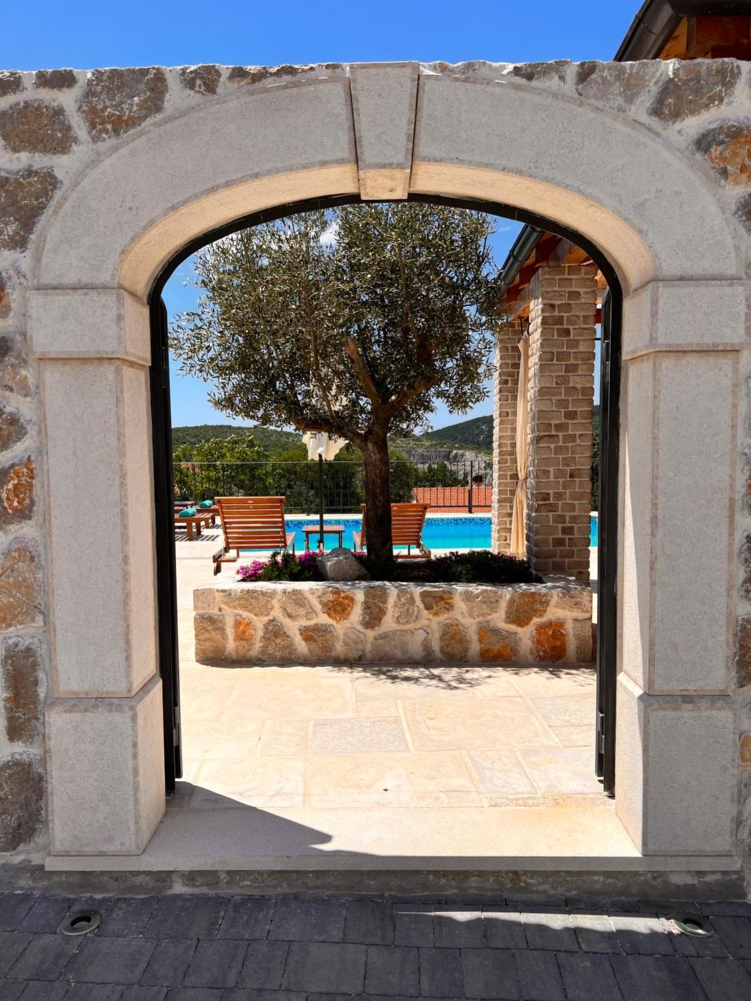 Stone Villa Mavric Grižane Esterno foto